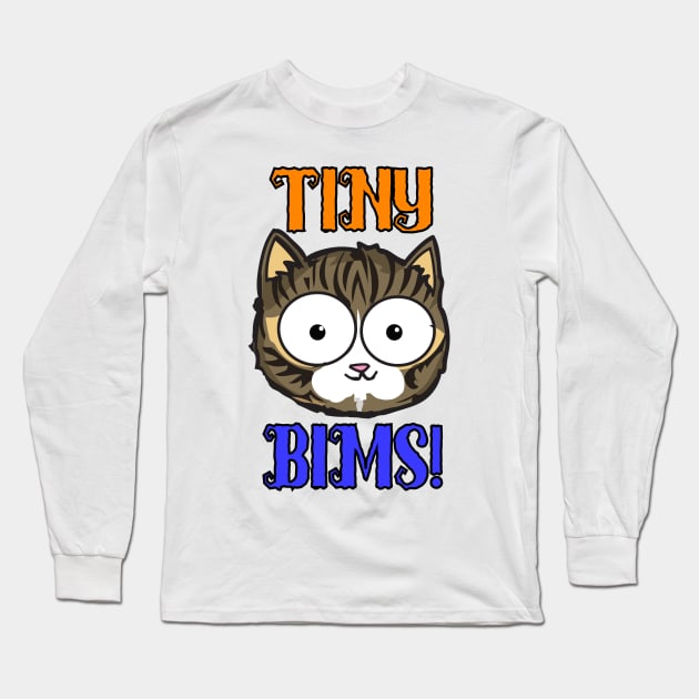 Tiny Bims the cat Long Sleeve T-Shirt by RLGS store